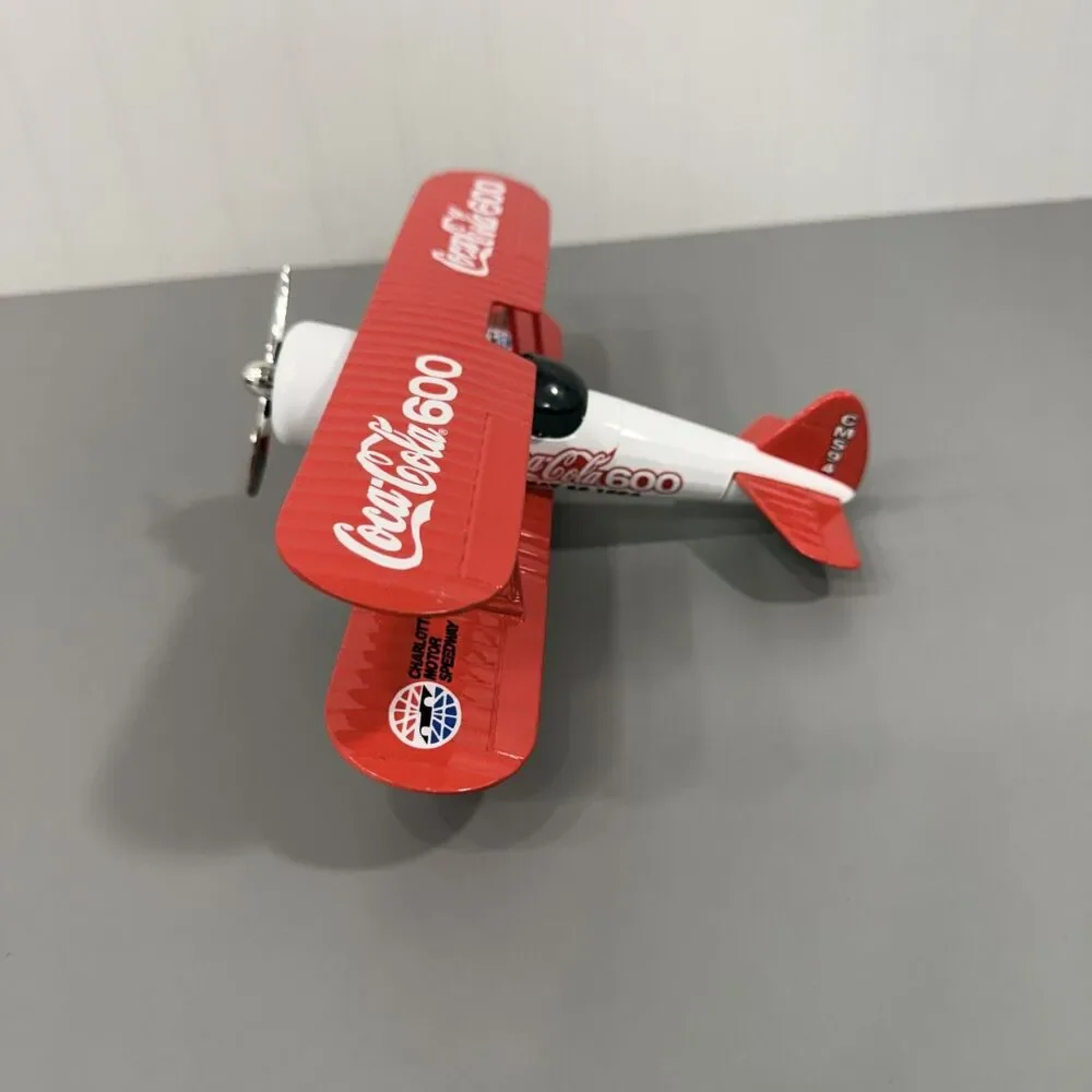 Coca-Cola Military Airplane Diecast Red White Coca-Cola 600 Charlotte 1994